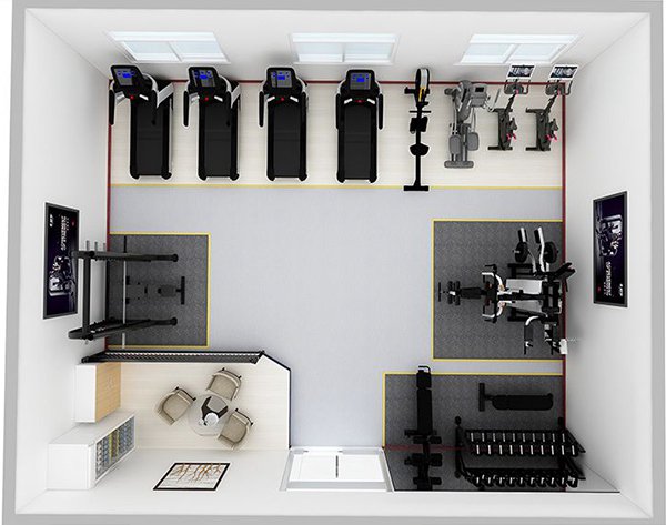 80平方健身房配置方案-广西KY.COM-开云(中国)体育健身器材有限公司 80平方健身房配置方案-广西KY.COM-开云(中国)体育健身器材有限公司